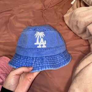 LA bucket hat